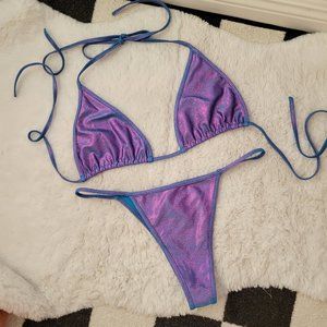 B Glittz Forbidden Grape Rave Outfit